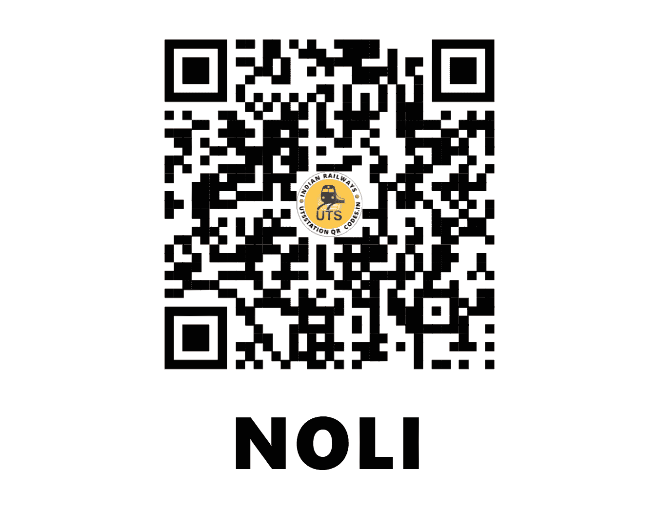 UTS QR Code for NOLI - NOLI - NR (UTTAR PRADESH)